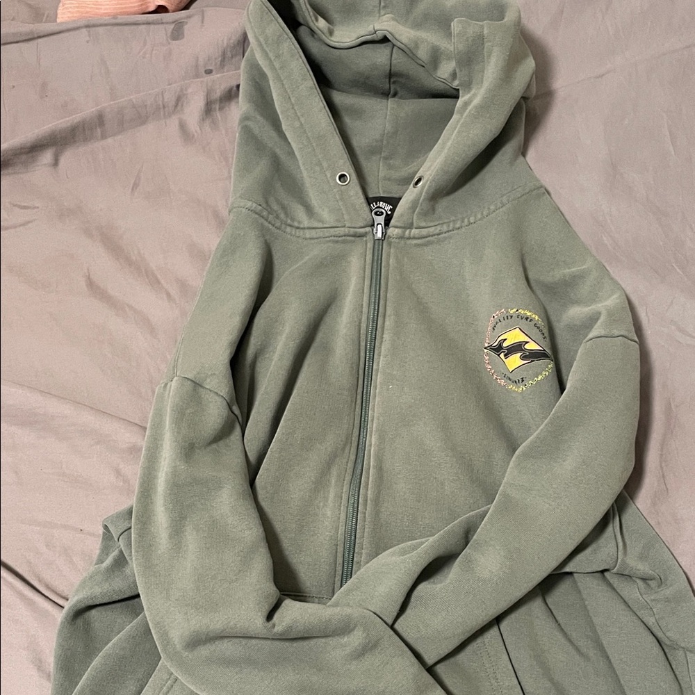 Billabong Kids Jacket in Olive Green